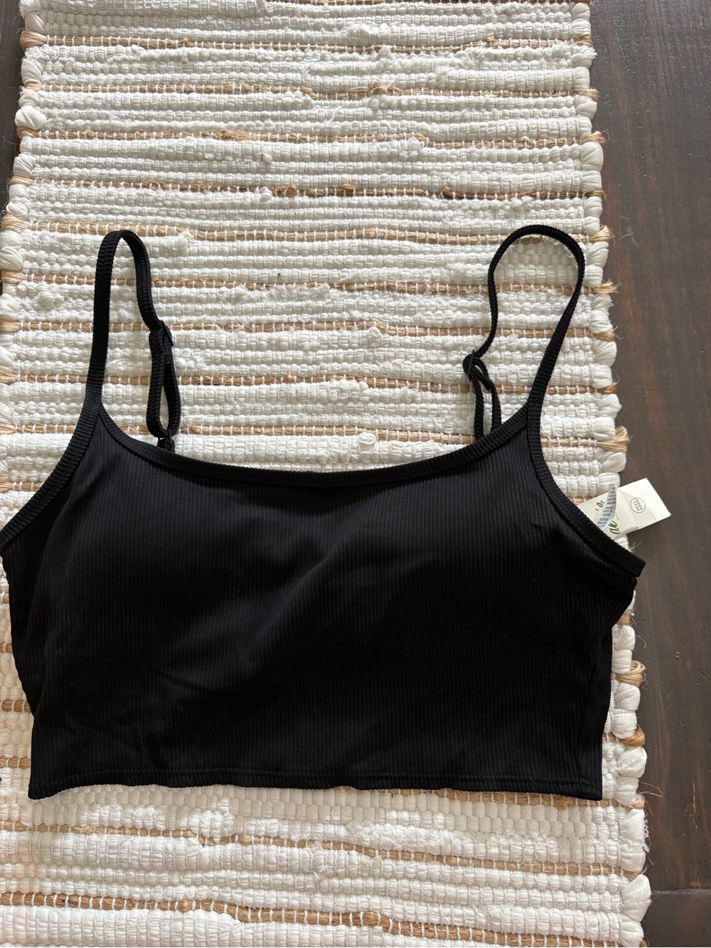 NEW! Aerie ribbed crop tanktop/ sports bra
